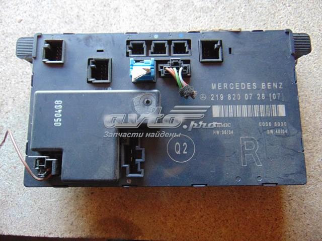 Блок управления комфортом A2198200726 MERCEDES
