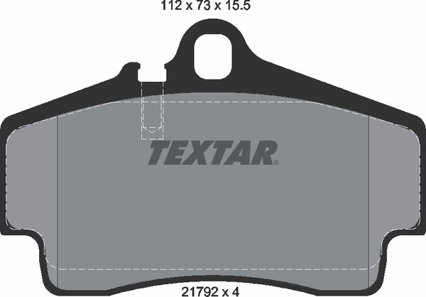 REMSA 065400 Колодки тормозные задние дисковые в наличии Украина