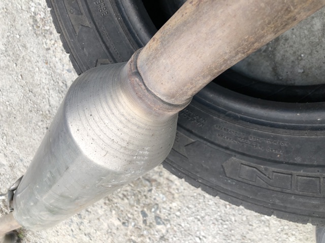 TOYOTA 1741025670 Глушитель, передняя часть в наличии Каменское
