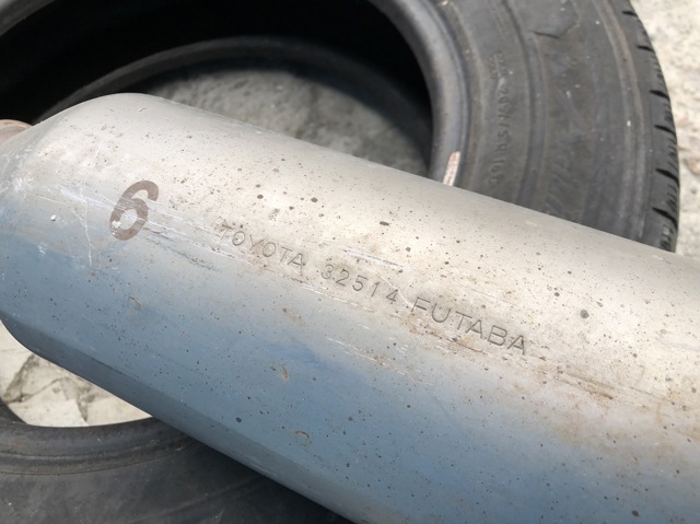 TOYOTA 1741025670 Передняя часть глушителя в наличии Одесса