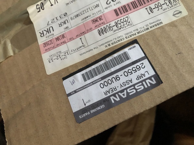 NISSAN 265509U000 Фонарь задний правый в наличии Хмельницкий