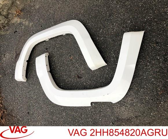 2HH854820AGRU Расширитель (накладка) арки заднего крыла правый купить Запорожье