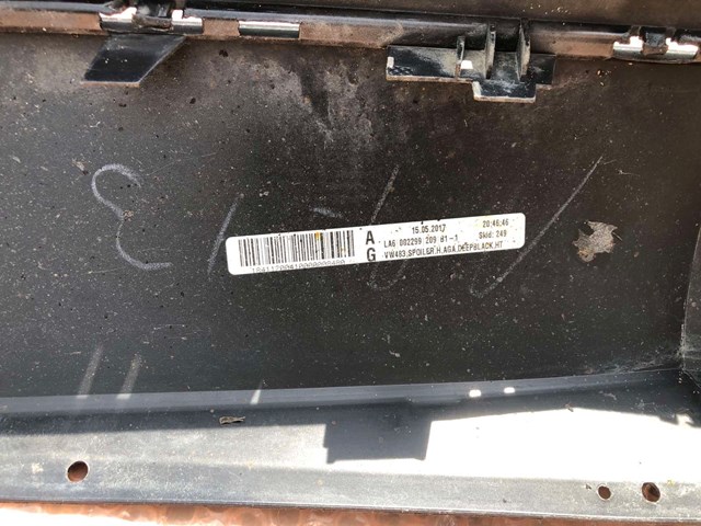 VAG 3G8807521DGRU Спойлер заднего бампера в наличии Одесса