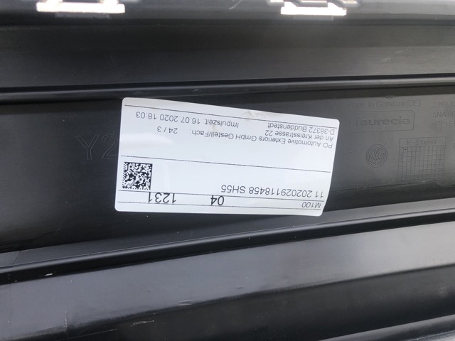 5NA8075219B9 Бампер задний, нижняя часть купить Павлоград