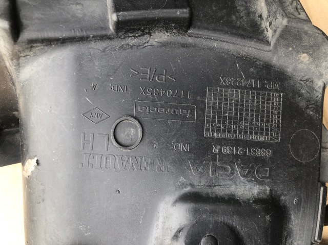 RENAULT 638312139R Подкрылок крыла переднего левый передний в наличии Ужгород