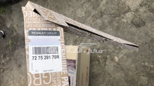 Уплотнитель лобового стекла 727529170R RENAULT