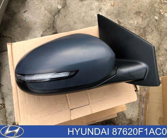 Правое боковое зеркало 87620F1AC0 HYUNDAI