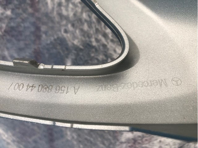 A1568804400 MERCEDES Накладка бампера переднего купить в Харьков