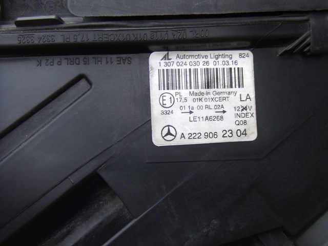 MERCEDES A2229062404 Фара правая в наличии Житомир