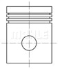 Поршень в комплекте на 1 цилиндр, 2-й ремонт (+0,50) 0028001 MAHLE