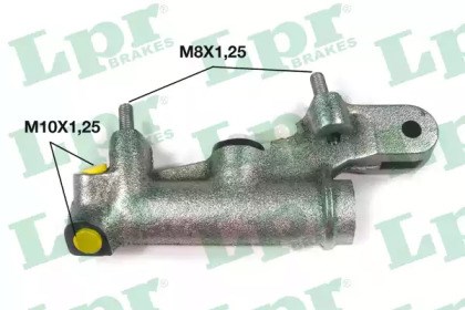 Барабанные колодки 01004 LPR