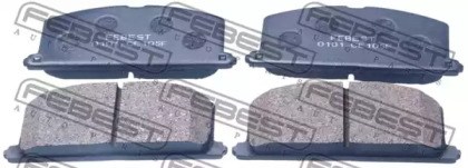 Колодки тормозные 0101CE105F FEBEST