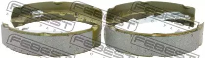 Барабанные тормозные колодки 0102GGN25R FEBEST