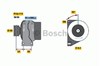 Генератор автомобиля 0124525001 BOSCH