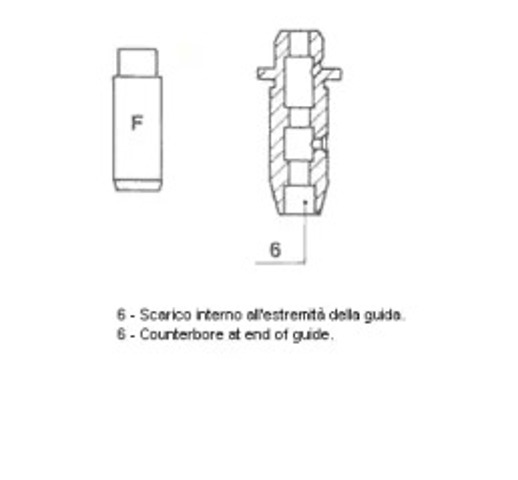 Направляющие клапанов 012877 METELLI