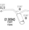 Выхлоп задний 0190940 MTS