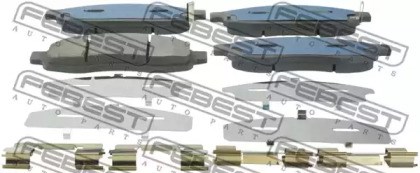Колодки тормозные 0201A60F FEBEST
