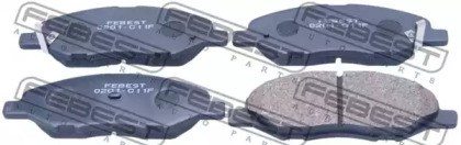Комплект тормозных колодок 0201-C11F