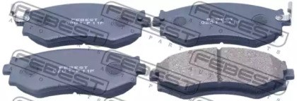 Передние тормозные колодки 0201P11F FEBEST