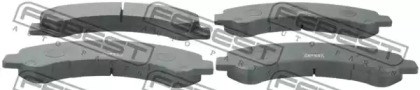 Колодки тормозные дисковые комплект 0201W41F FEBEST