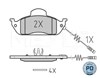 Тормозные колодки 0252319317PD MEYLE