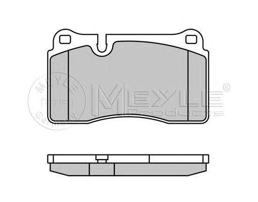 MEYLE 0252409817 Передние тормозные колодки в наличии Черновцы