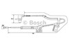 Датчик ABS передний правый 0265006677 BOSCH