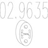 Подушки глушителя 029635 MTS