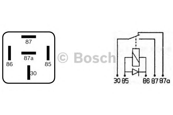 Реле электрическое многофункциональное 0332209152 BOSCH