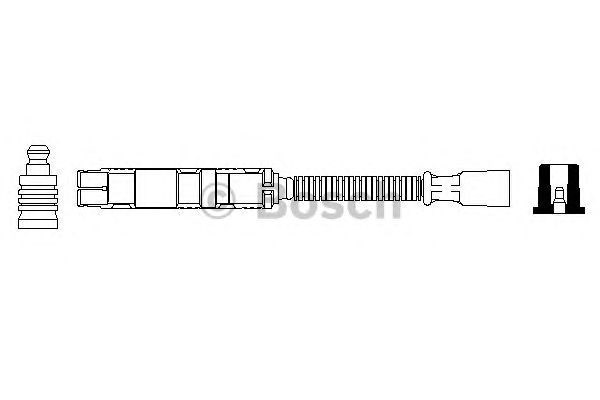 Провода зажигания 0356912948 BOSCH