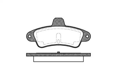 Колодки тормозные дисковые комплект Ford Mondeo 1