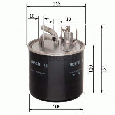 Фильтр-отстойник топлива грубой очистки 0450906458 BOSCH