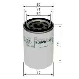 Фильтр масляный грубой очистки (полнопоточный) 0451103335 BOSCH