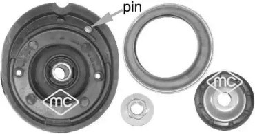 Опора передней стойки 05876 METALCAUCHO