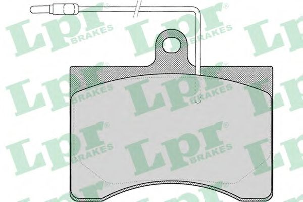 Колодки передние 05P008 LPR