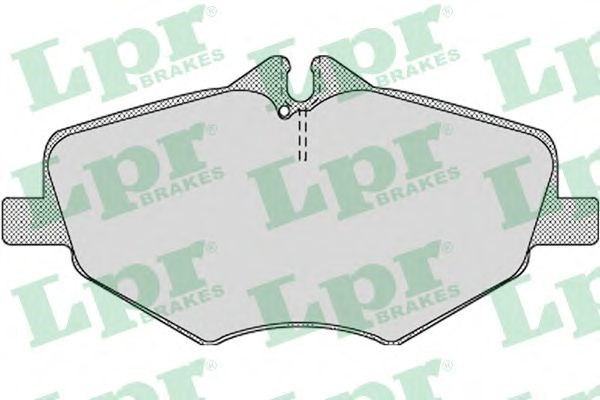 05P1124 LPR Передние тормозные колодки купить в Ровно
