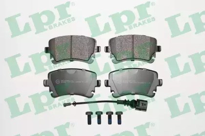 Задние колодки 05P1206 LPR