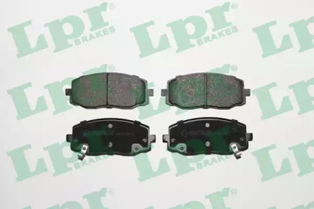 Колодки тормозные дисковые комплект 05P1220 LPR