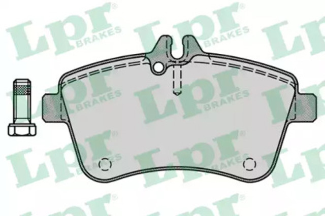 Колодки 05P1243 LPR