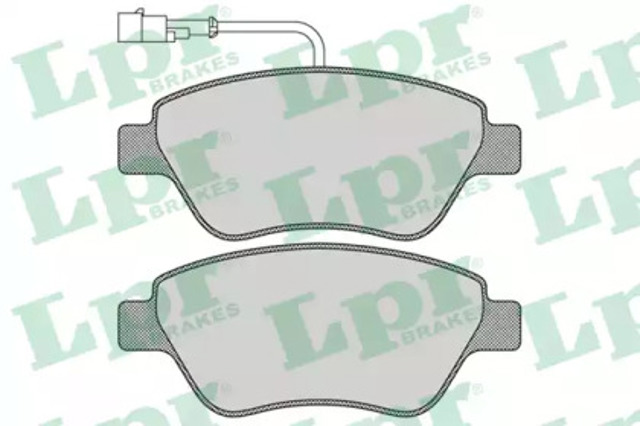 Передние тормозные колодки 05P1264 LPR