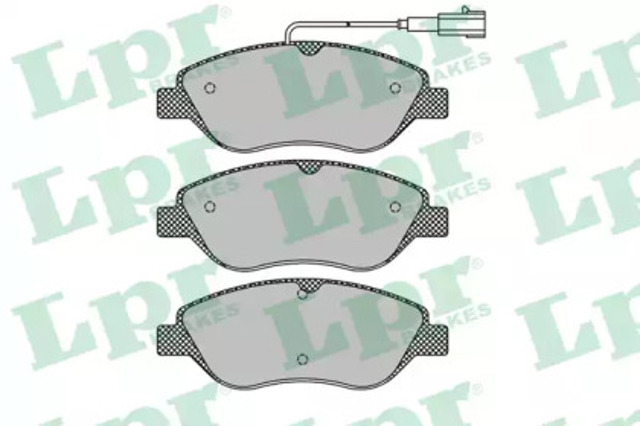 Передние тормозные колодки 05P1267 LPR