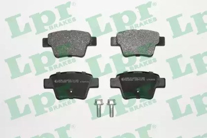 Колодки дисковые  05P1278 LPR