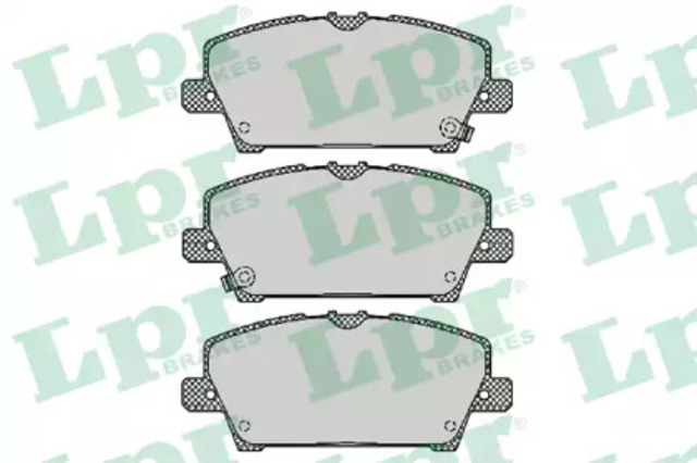 Колодки тормозные дисковые комплект 05P1317 LPR