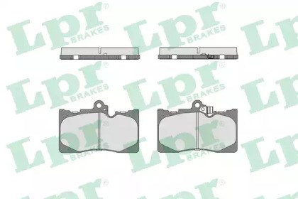 Тормозные колодки 05P1331 LPR