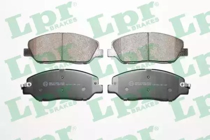 05P1382 LPR Колодки тормозные передние дисковые купить в Винница