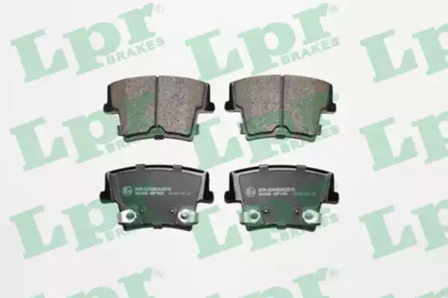 Колодки дисковые  05P1400 LPR