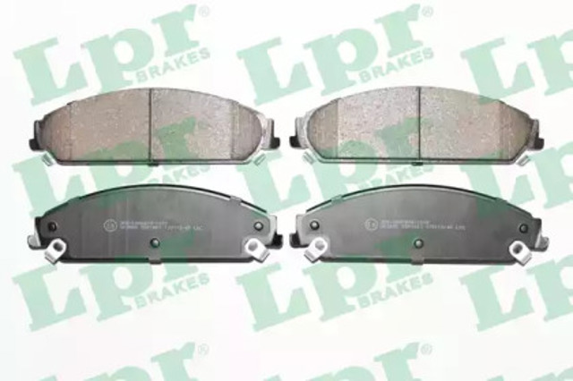 Колодки тормозные передние дисковые 05P1401 LPR