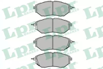 Колодки передние 05P1402 LPR