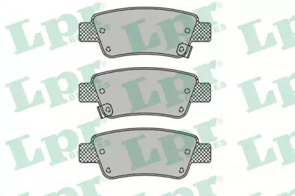 Задние дисковые колодки 05P1455 LPR