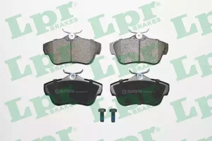 Комплект задних колодок 05P1460 LPR
